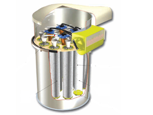 Фильтр воздуха SILOTOP для силосов цемента и сыпучих материалов (WAM, Италия)